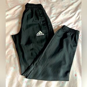 Adidas Youth Black Athletic Track Pants Large/ 13-14 Y
